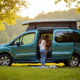 Peugeot Partner Tepee en pique-nique en campagne